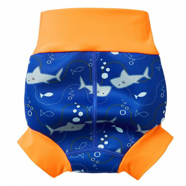 Splash About New Happy Nappy Swim Diaper - Shark Orange