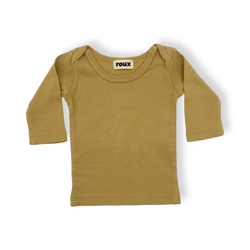 Roux Basic Long Sleeve Lap Tee