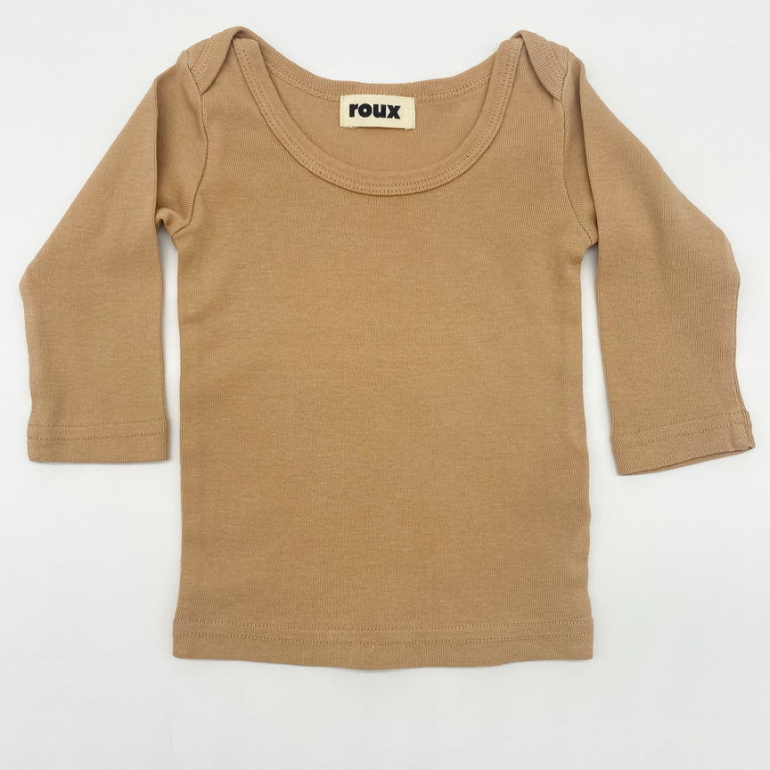Roux Basic Long Sleeve Lap Tee