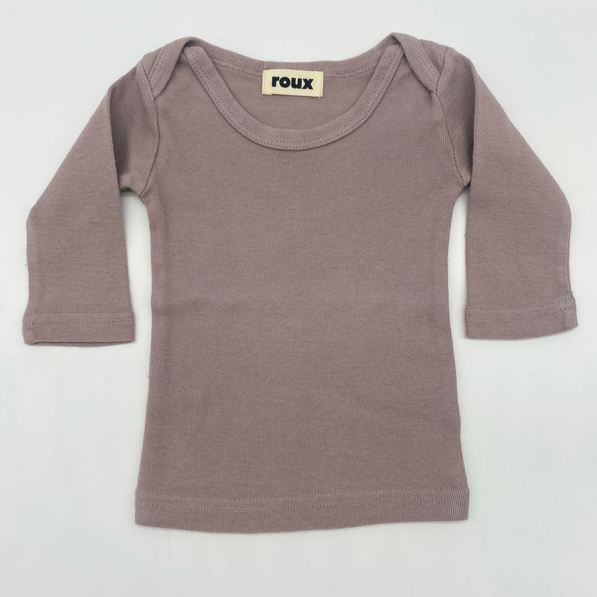 Roux Basic Long Sleeve Lap Tee