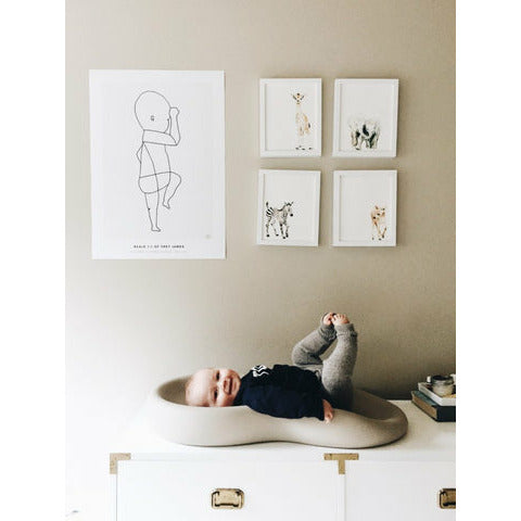 Keekaroo Pad Keekaroo Peanut Changing Pad Cover