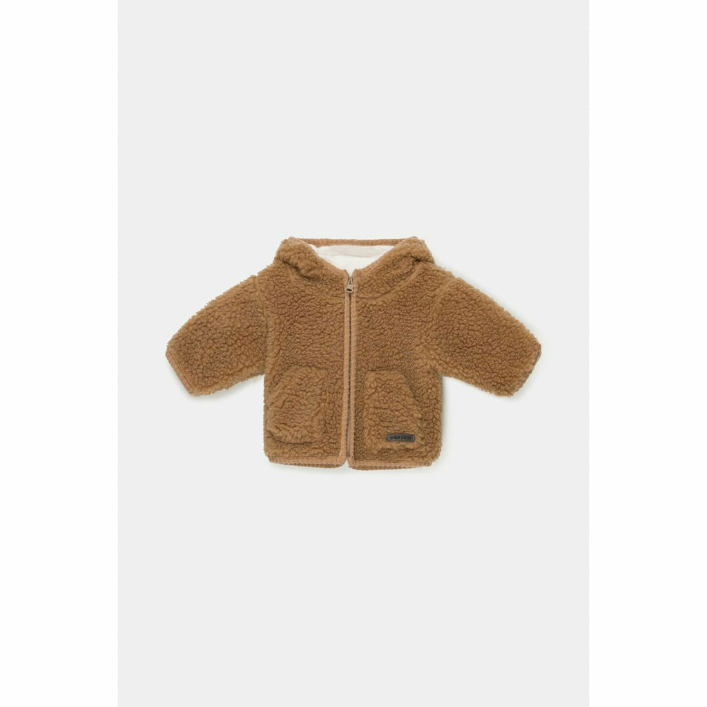 My Little Cozmo Clef Faux Shearling Jacket