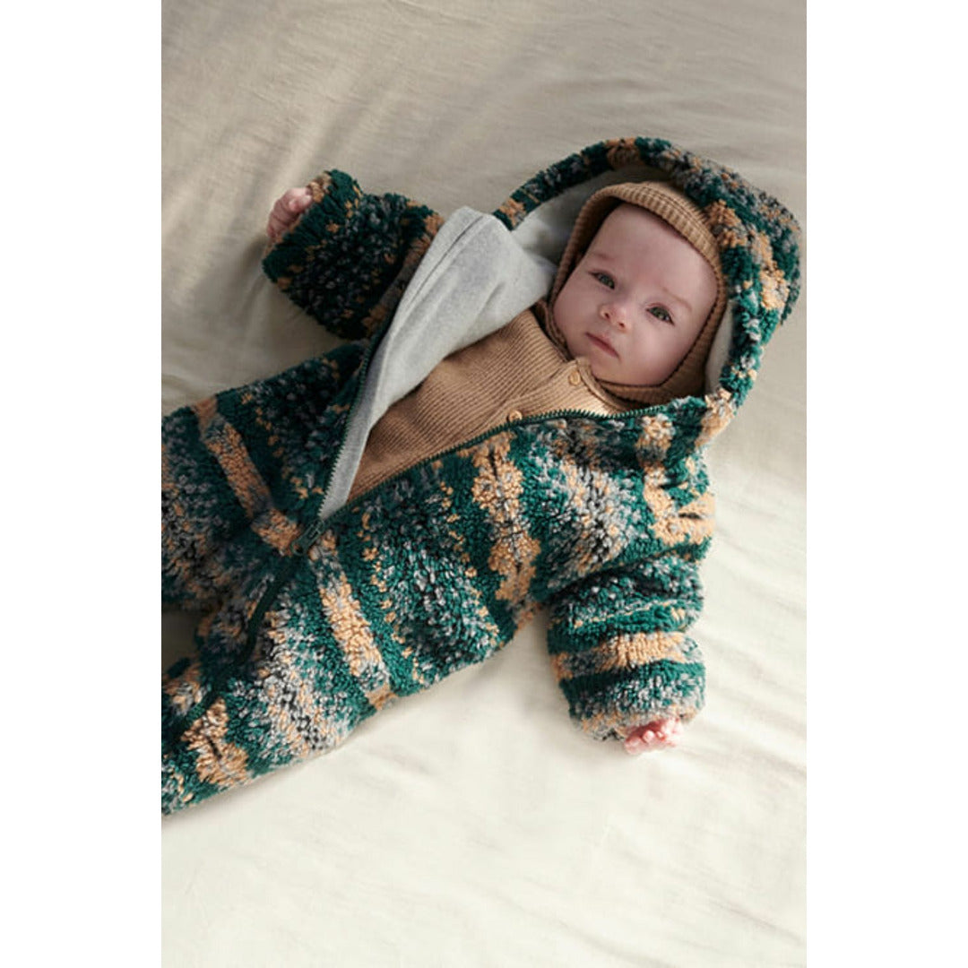 My Little Cozmo KoKo Ethnic Sherpa Baby Bear Suit