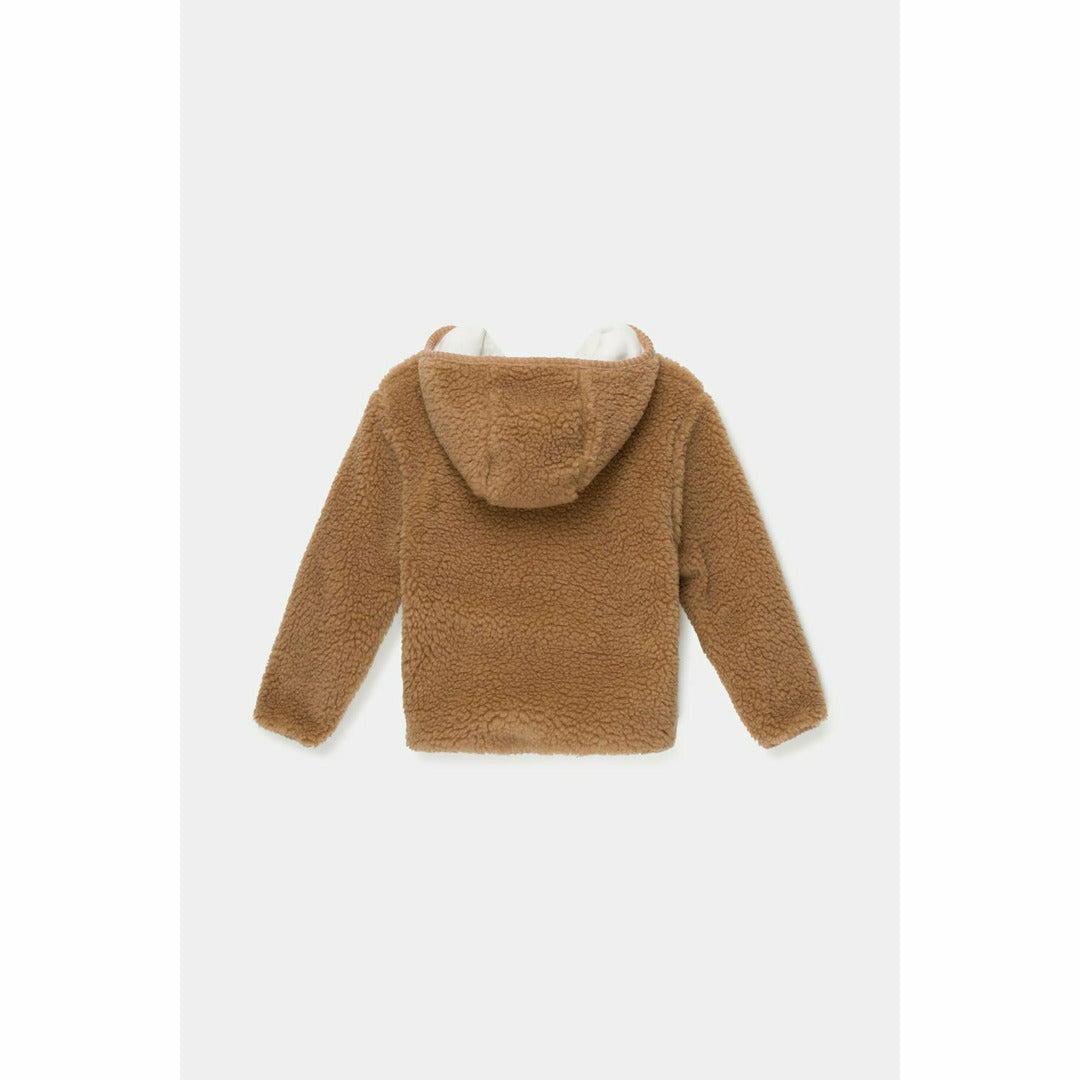 My Little Cozmo Clef Faux Shearling Jacket