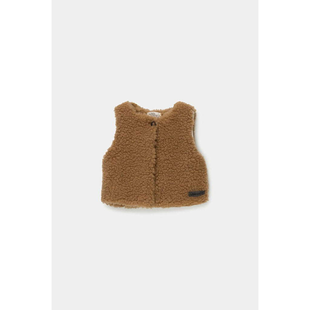 My Little Cozmo Bon Faux Shearling Vest