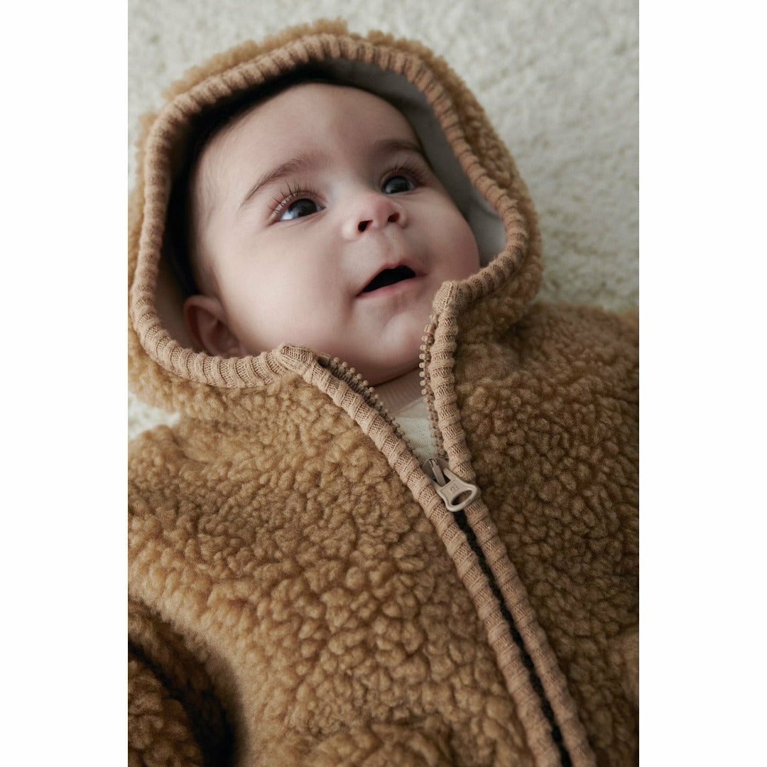 My Little Cozmo Clef Faux Shearling Jacket