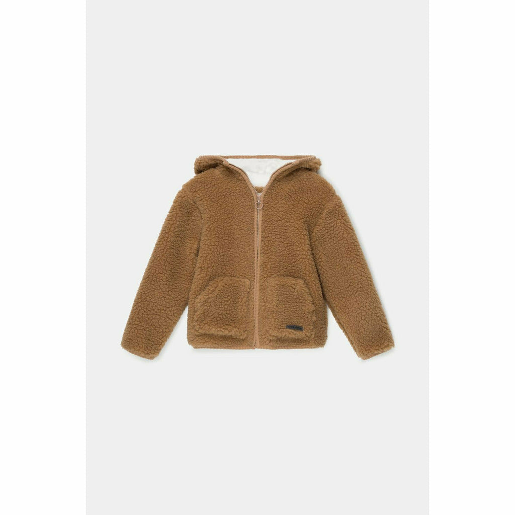 My Little Cozmo Clef Faux Shearling Jacket