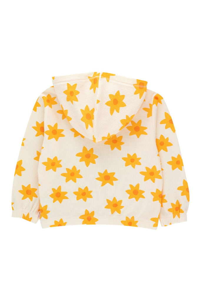Tiny Cottons Starfruit Hoodie - Light Cream/ Yellow