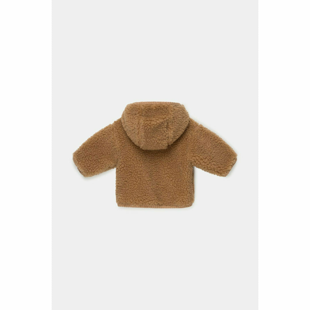 My Little Cozmo Clef Faux Shearling Jacket