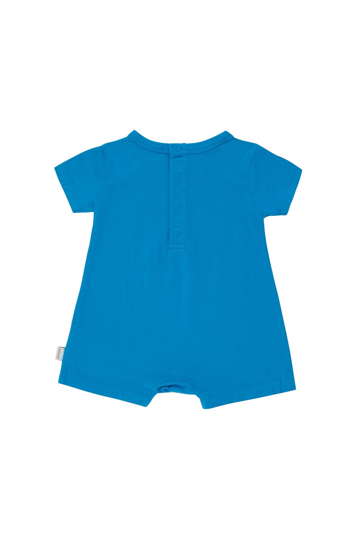 Tiny Cottons Smile One-Piece  - Lapis Blue