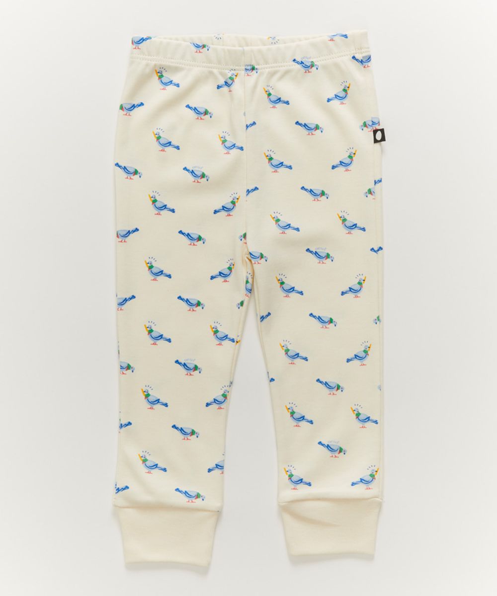 Oeuf Baby Leggings - Gardenia/Pigeon