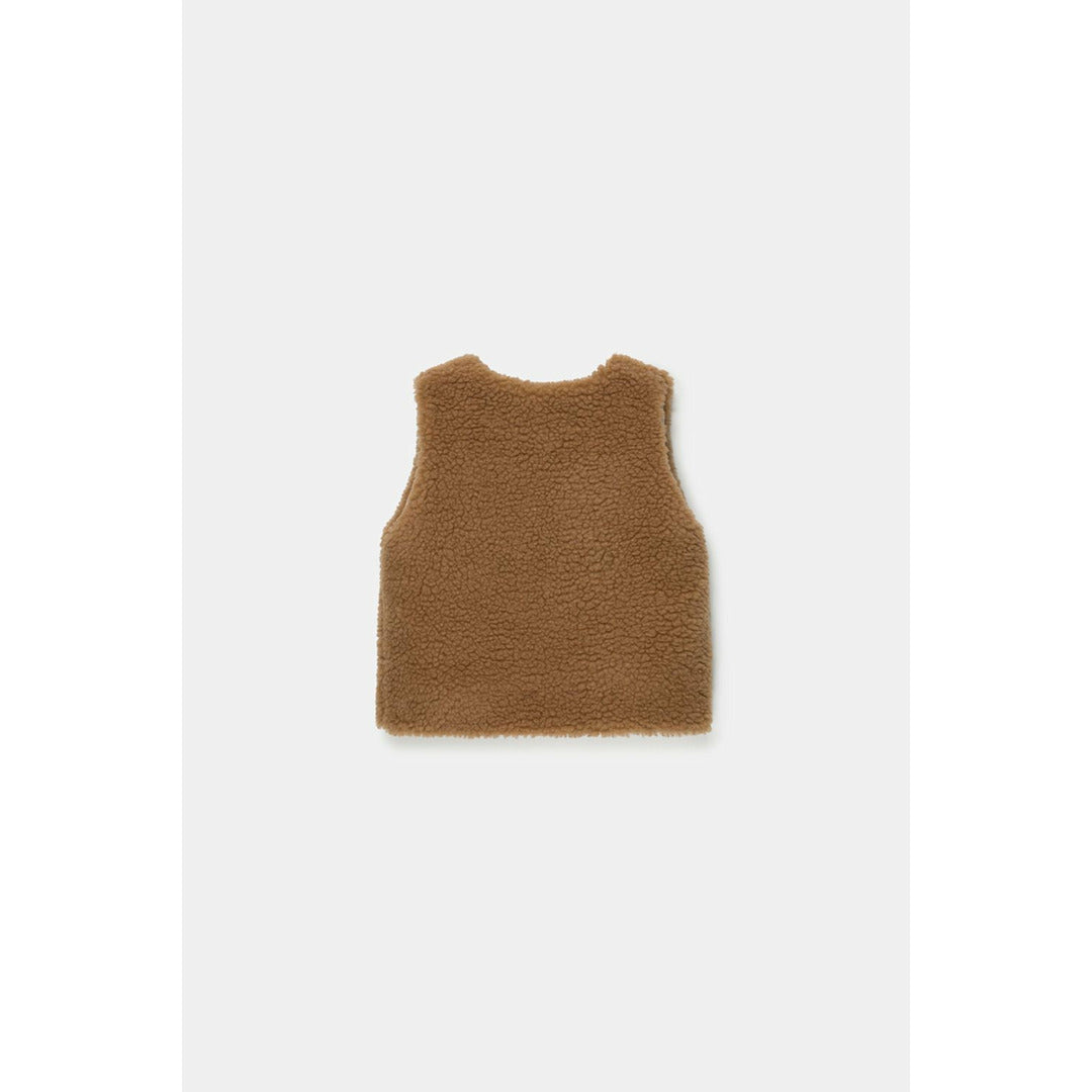 My Little Cozmo Bon Faux Shearling Vest