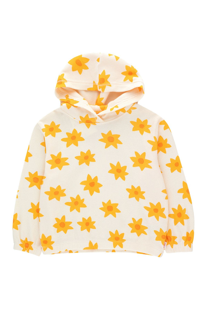 Tiny Cottons Starfruit Hoodie - Light Cream/ Yellow