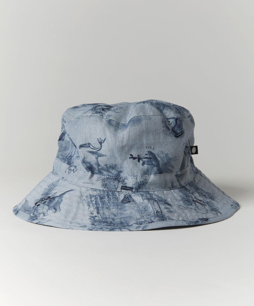 Oeuf Kid Hat - Ciel/Toile de Jouy