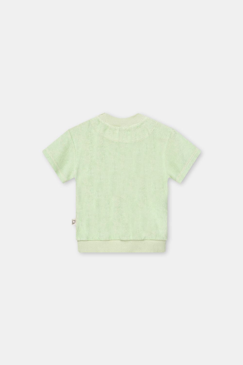 My Little Cozmo Laurel Toweling Baby T-Shirt - Green