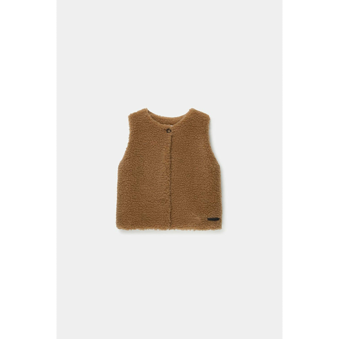 My Little Cozmo Bon Faux Shearling Vest