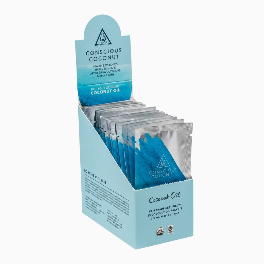 Conscious Coconut Single Coconut Oil Packet