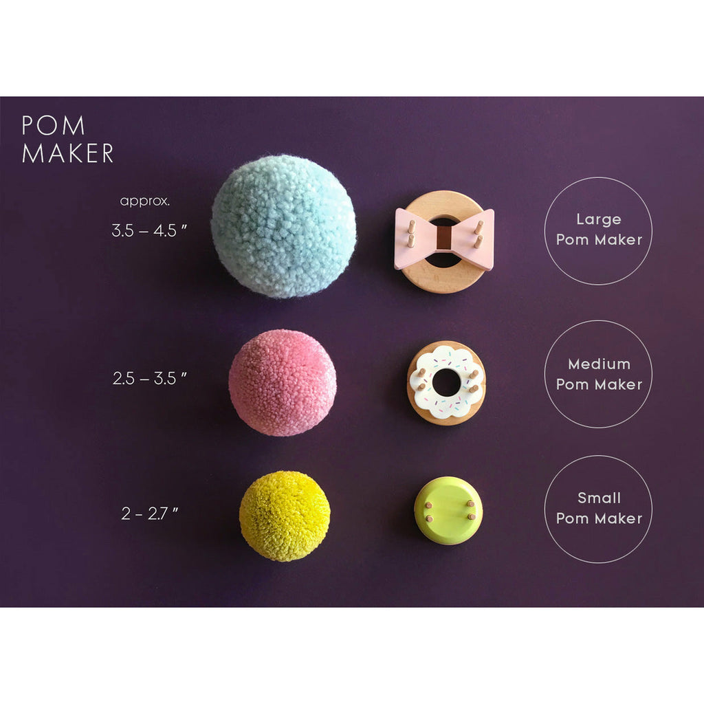 Oana Befort x Pom Maker - Medium Pink