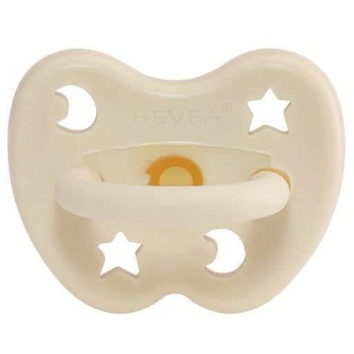 Hevea Orthodontic Pacifier - Milky White