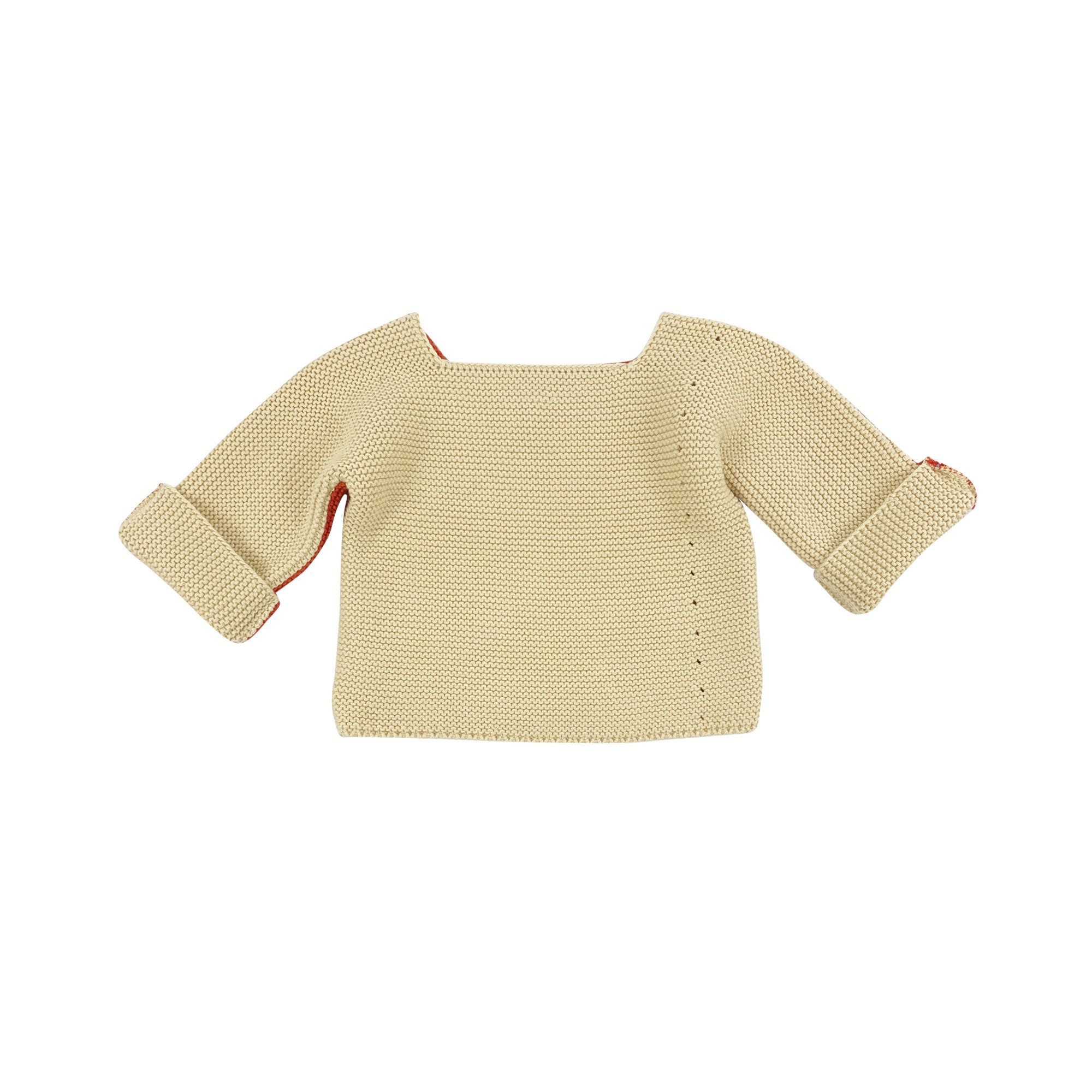 Bayiri Snail Sweater - Tortoise Red & Sand