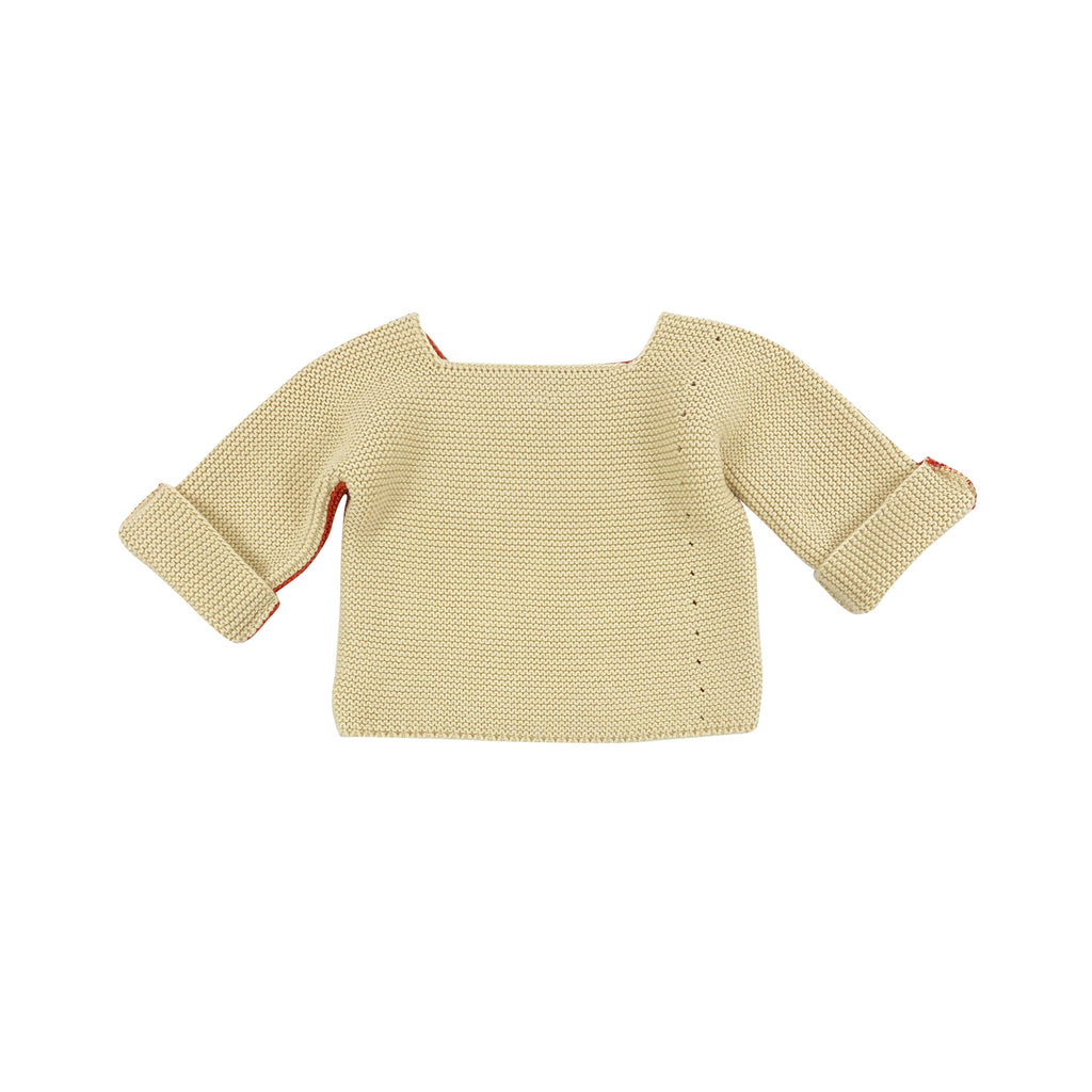 Bayiri Snail Sweater - Tortoise Red & Sand