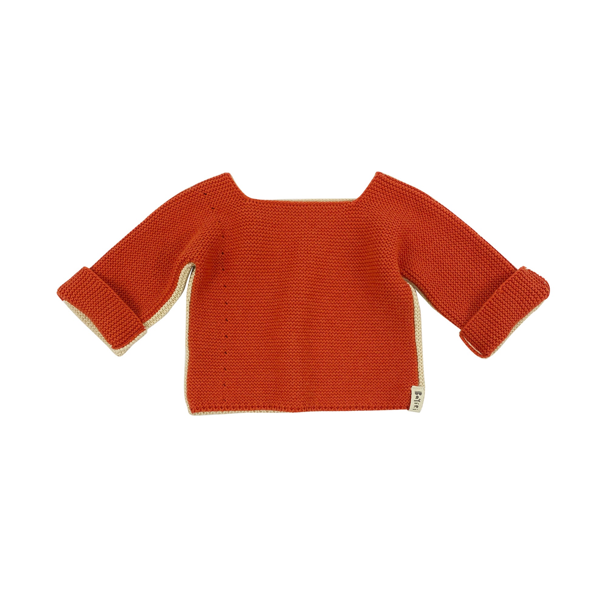 Bayiri Snail Sweater - Tortoise Red & Sand