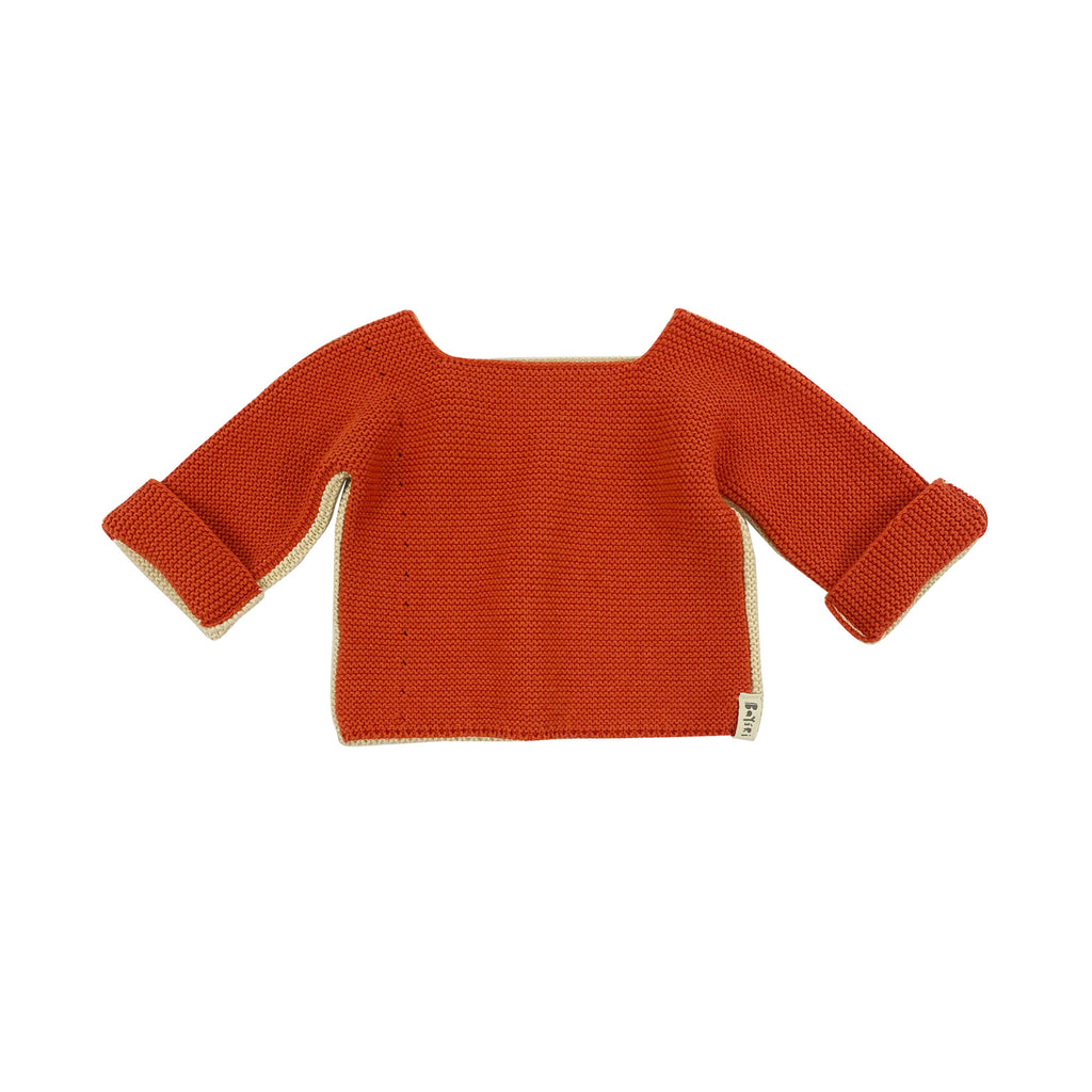 Bayiri Snail Sweater - Tortoise Red & Sand