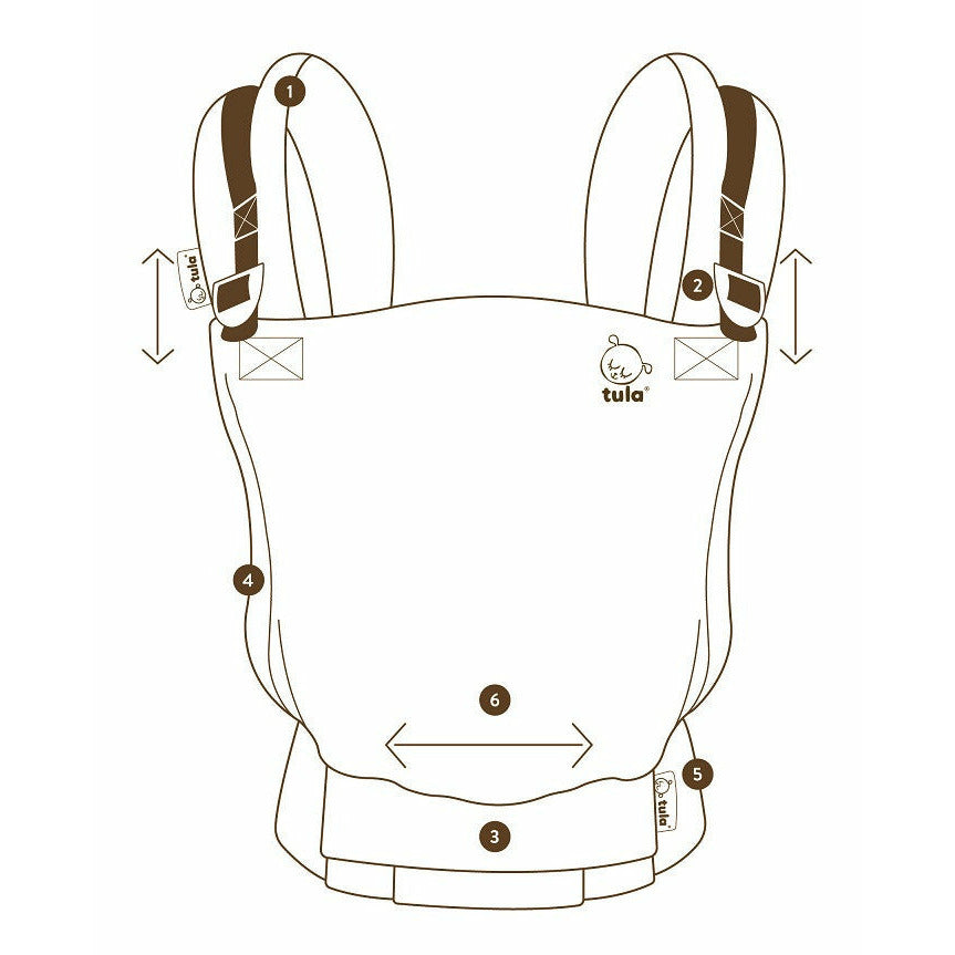 Tula Free-To-Grow Baby Carrier