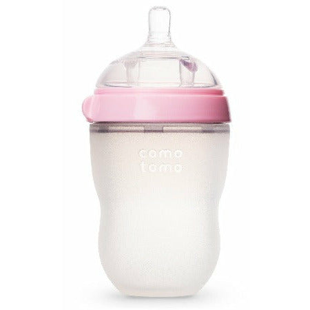 Comotomo Natural Feel Bottle 8 oz - Pink