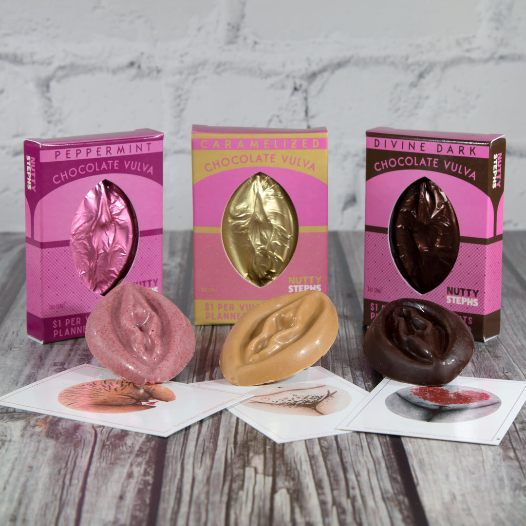 Chocolate Vulvas for Reproductive Justice Regular