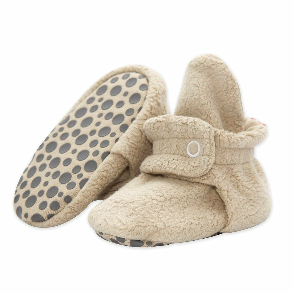 Zutano Cozie Fleece Gripper Baby Bootie