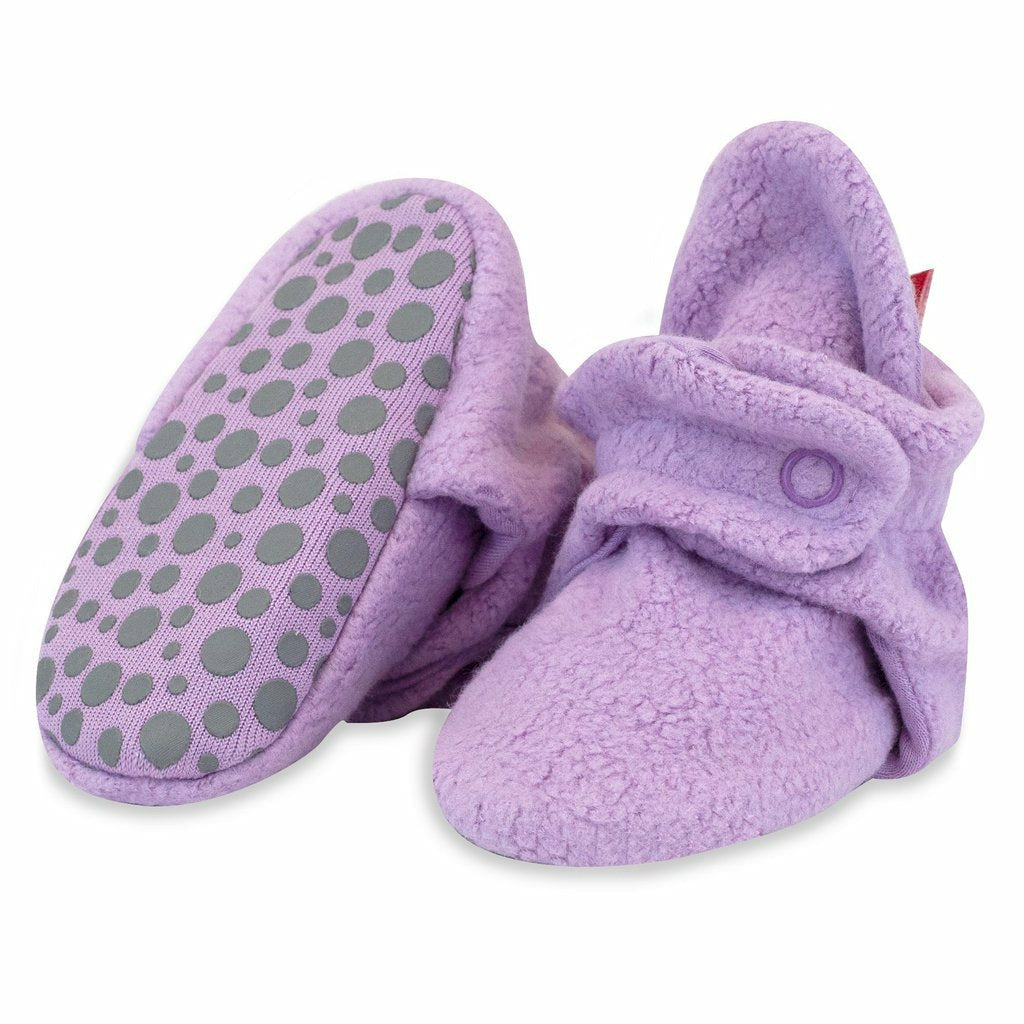 Zutano Cozie Fleece Gripper Baby Bootie